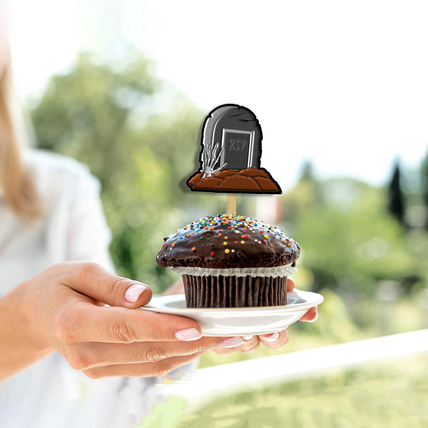 Seyal Vampre Cupcake Topper