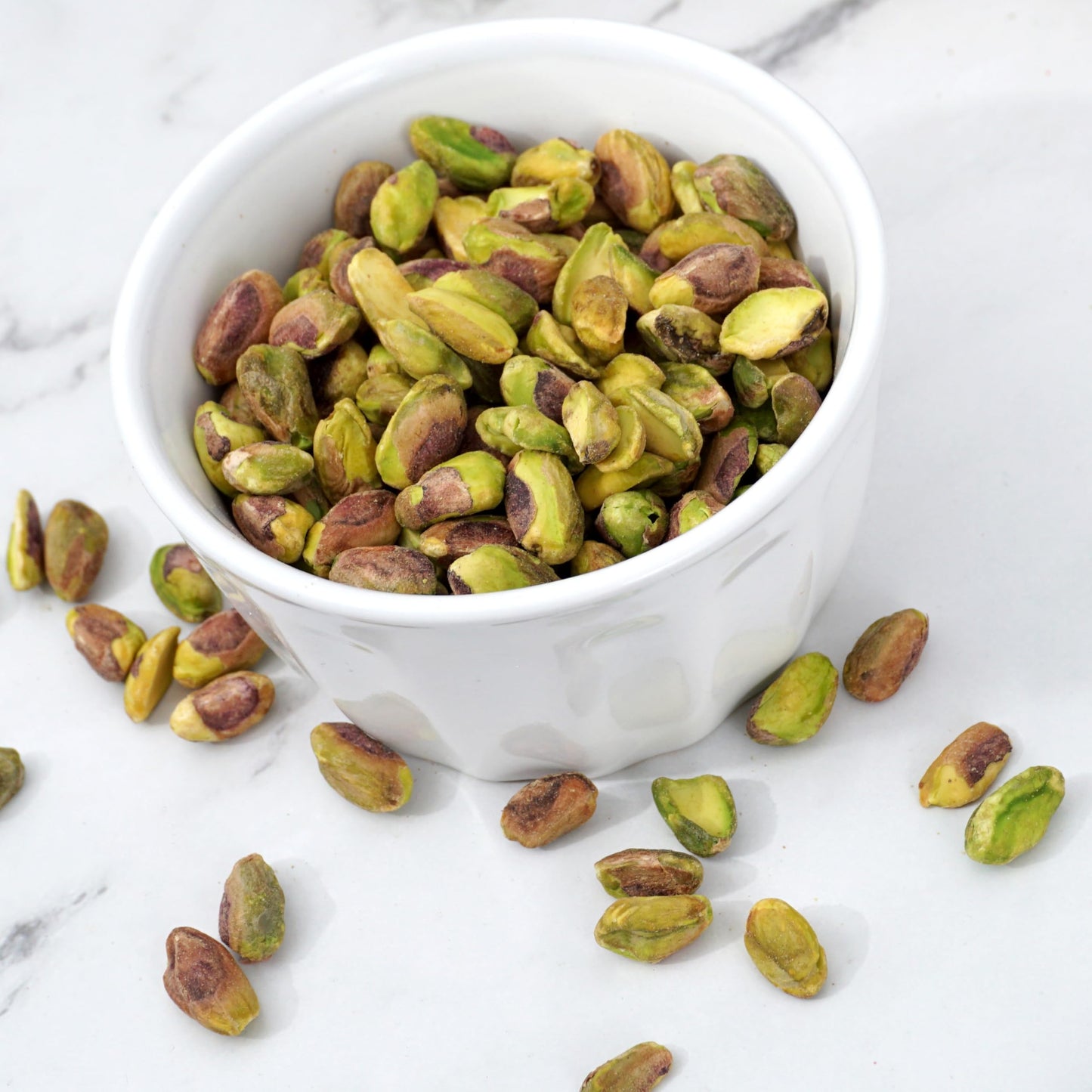 Pistachios Shelled Raw Unsalted, 1 Pound Bag, No Shell Pistachio Nuts 16 Ounce Bulk Bag