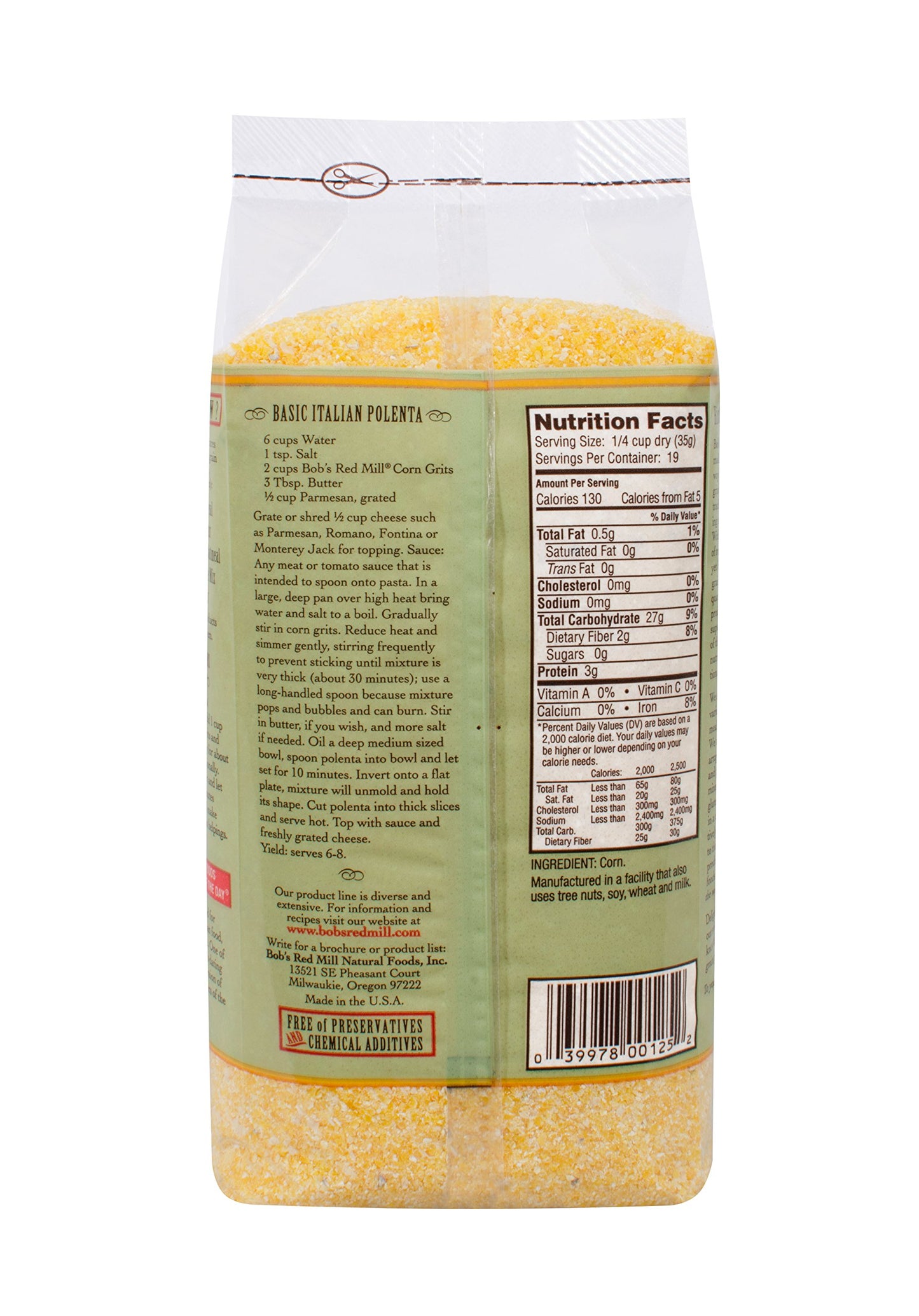 Bobs Red Mill, Cooking Grits, 24 oz