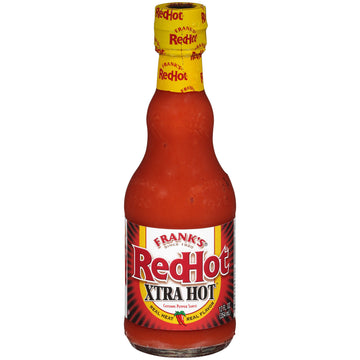 Frank's RedHot Xtra Hot Cayenne Pepper Hot Sauce, 12 fl oz