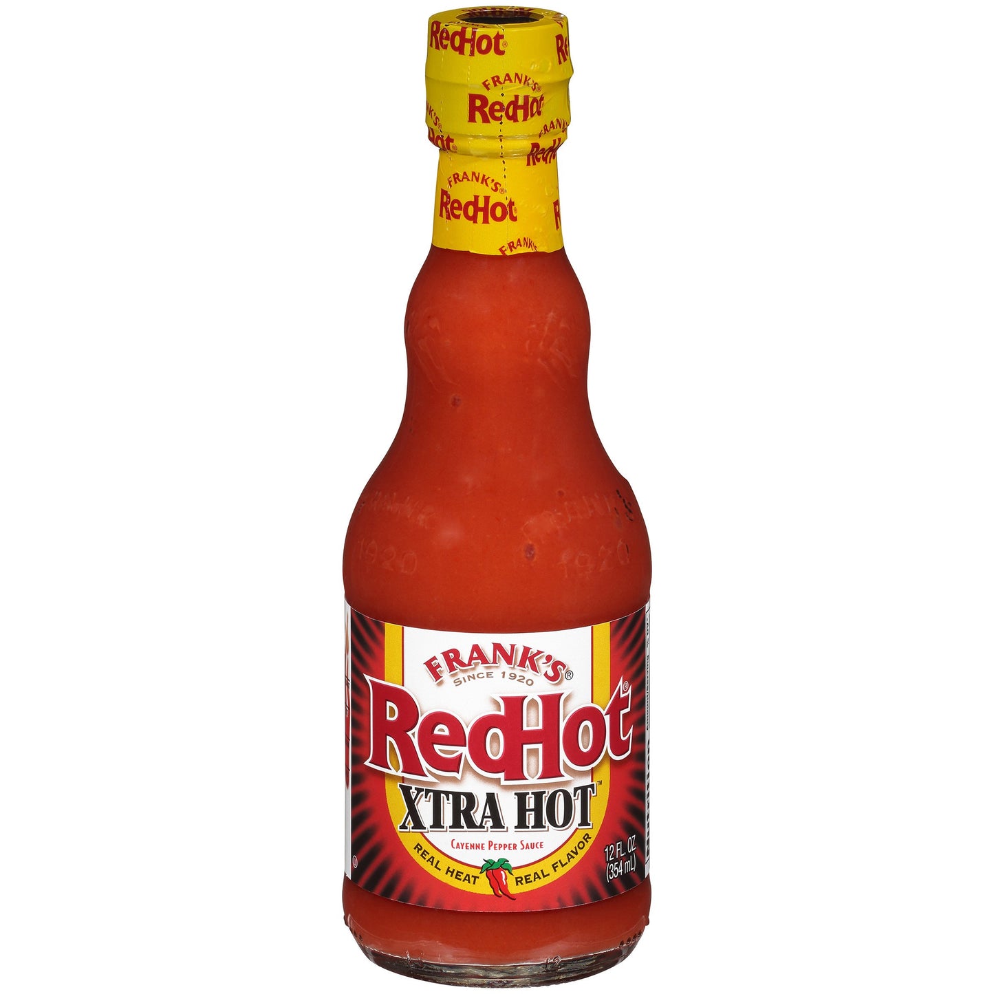 Frank s RedHot Xtra Hot Cayenne Pepper Hot Sauce, 12 fl oz