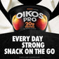 Oikos Pro Peach Yogurt-Cultured Ultra-Filtered Milk Product, 20 Grams of Protein, 0g Added Sugar, Just Delicious High Protein Sn
