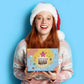 Midi International Snack Box | Premium Exotic Foreign Snacks | Unique Snack Food Gifts Included | Light Blue Space Theme | Candi