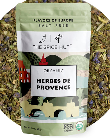 Spice Hut - Organic Herbes De Provence Seasoning Mix With Lavender, Salt Free, Authentic Provencal Blend- French Herbs De Proven