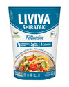 LIVIVA Low Calorie Keto-Certified Organic Shirataki Fettuccine 14 Ounce (Pack of 1)
