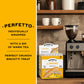 Nonnis Biscotti Cookies - Lemon-Iced, Crunchy Twice-Baked, 21.5 oz Carton, Individually Wrapped, Yellow