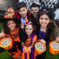 Halloween Peanut Butter Spooky Eye Balls, Trick-Or-Treat Party Bag Fillers, Individually Wrapped in Multi-color Eye Design Foils
