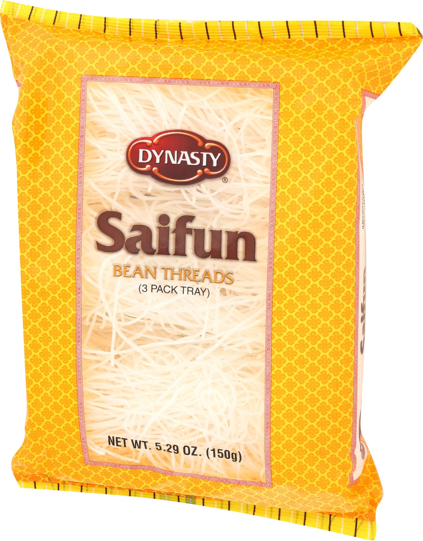 Dynasty Saifun Bean Threads Noodles, 3 Packs, 5.29 Ounces (Pack Of 12)