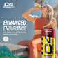 Cellucor C4 Energy Drink, Carbonated Zero Sugar, Pre Workout, Beta Alanine, Midnight Cherry, 16 Fl Oz, Pack of 12