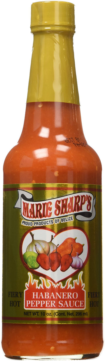 Marie Sharp's Fiery Hot Sauce, 10 Ounce (Pack of 2)