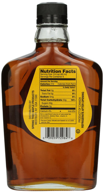 Spring Tree Pure Maple Syrup  12.5 oz
