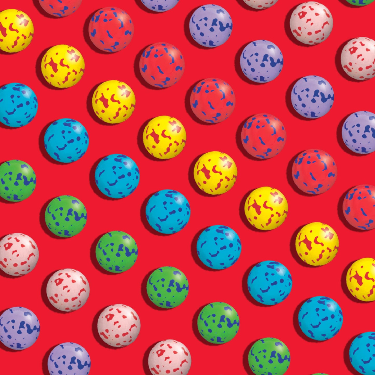 Toxic Waste - Sour Smog Balls - Crunchy & Chewy Sour Balls - Lime, Cherry, Strawberry, Lemon, Blue Raspberry, & Grape Flavors -