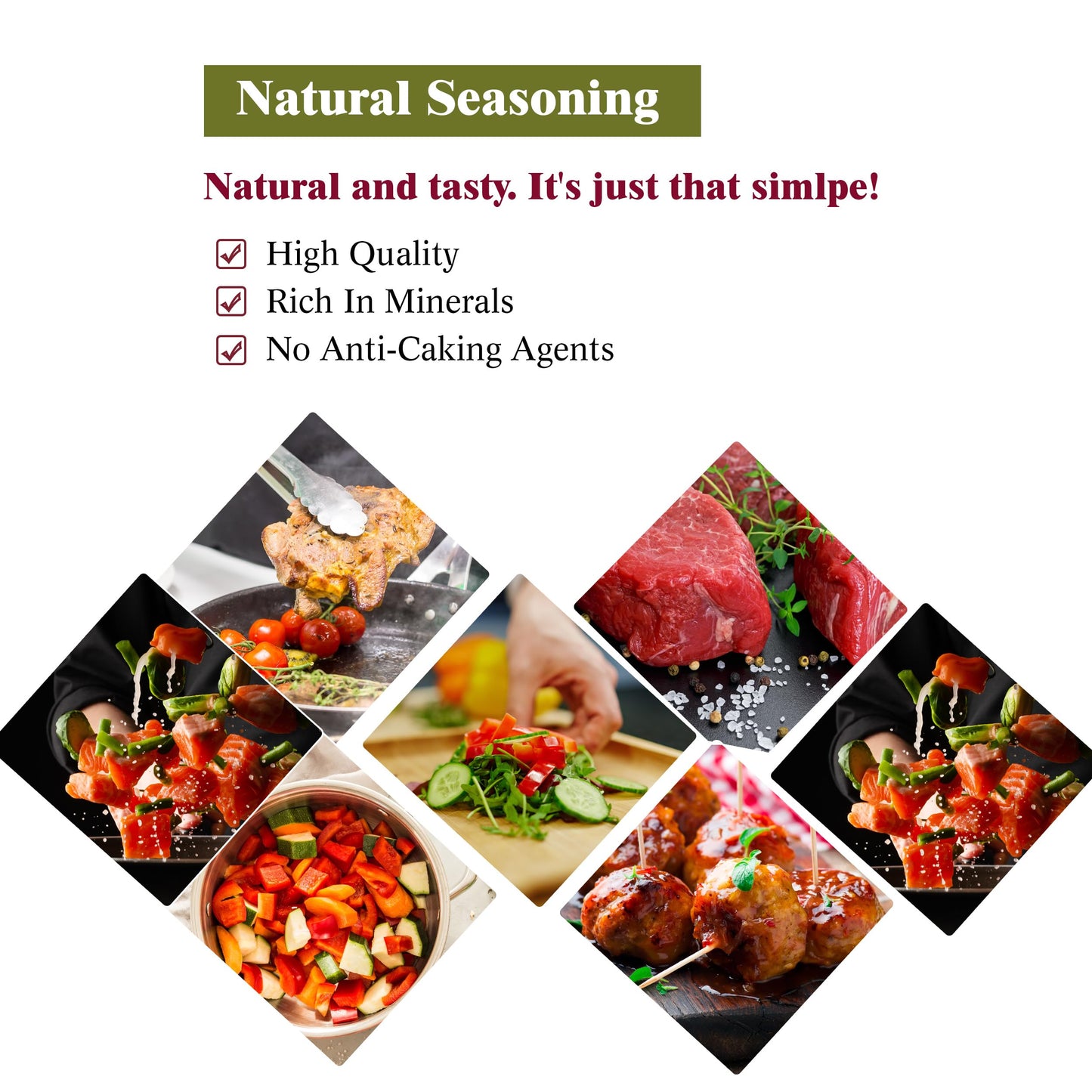 Himalayan Chef Himalayan Pink Salt 80oz (2.26kg), Non-GMO, Kosher, Coarse Grain, Nutrient and Mineral Dense for Health, Gourmet