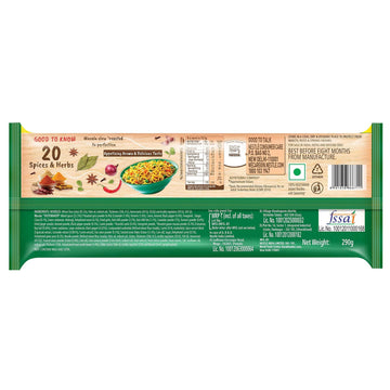 Maggi Nutri-Licious Atta Noodles, Masala, 300 Grams - 10.58 Oz Pack, - Vegetarian, India