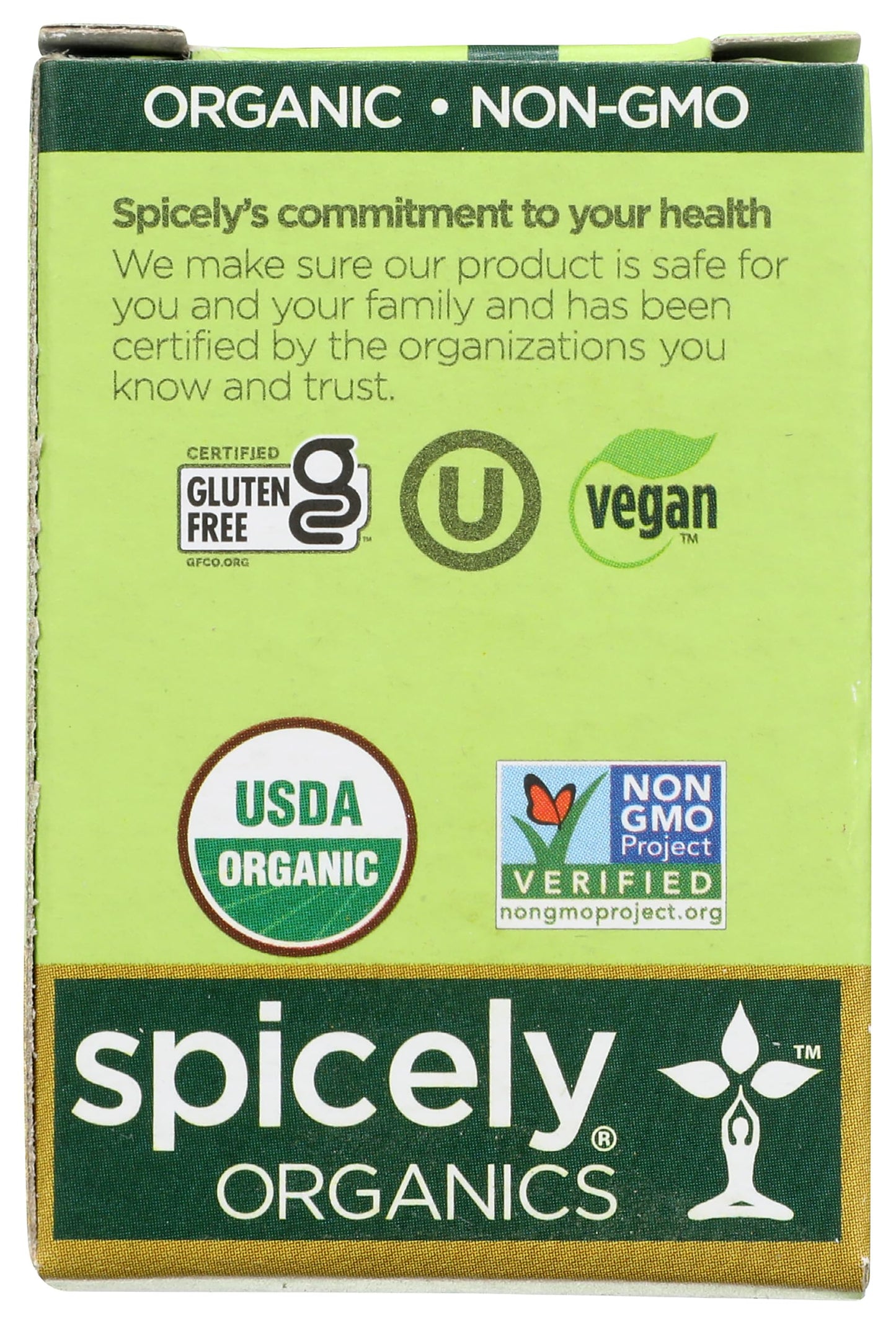 Spicely Organic Seasoning, Garlic Bread Salt Free, 0.4 Ounce
