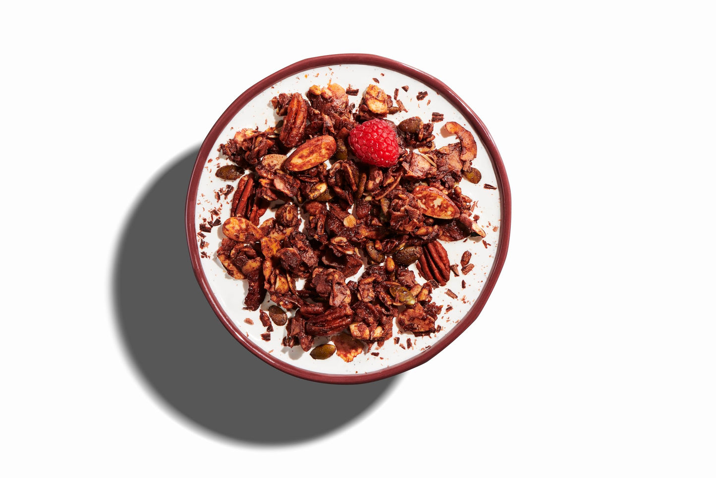 NuTrail Nut Granola Cereal, Dark Chocolate, No Sugar Added, Keto, Low Carb, Gluten Free, Grain Free, Healthy Breakfast 8 oz. 1 C