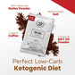 Keto Meal Replacement Coffee Packets with MCT Oils  Coconut Oil  Grass-Fed Butter  and Redmond Real Salt - Organic Instant Coffee by Fat Fuel Company (15 Servings)