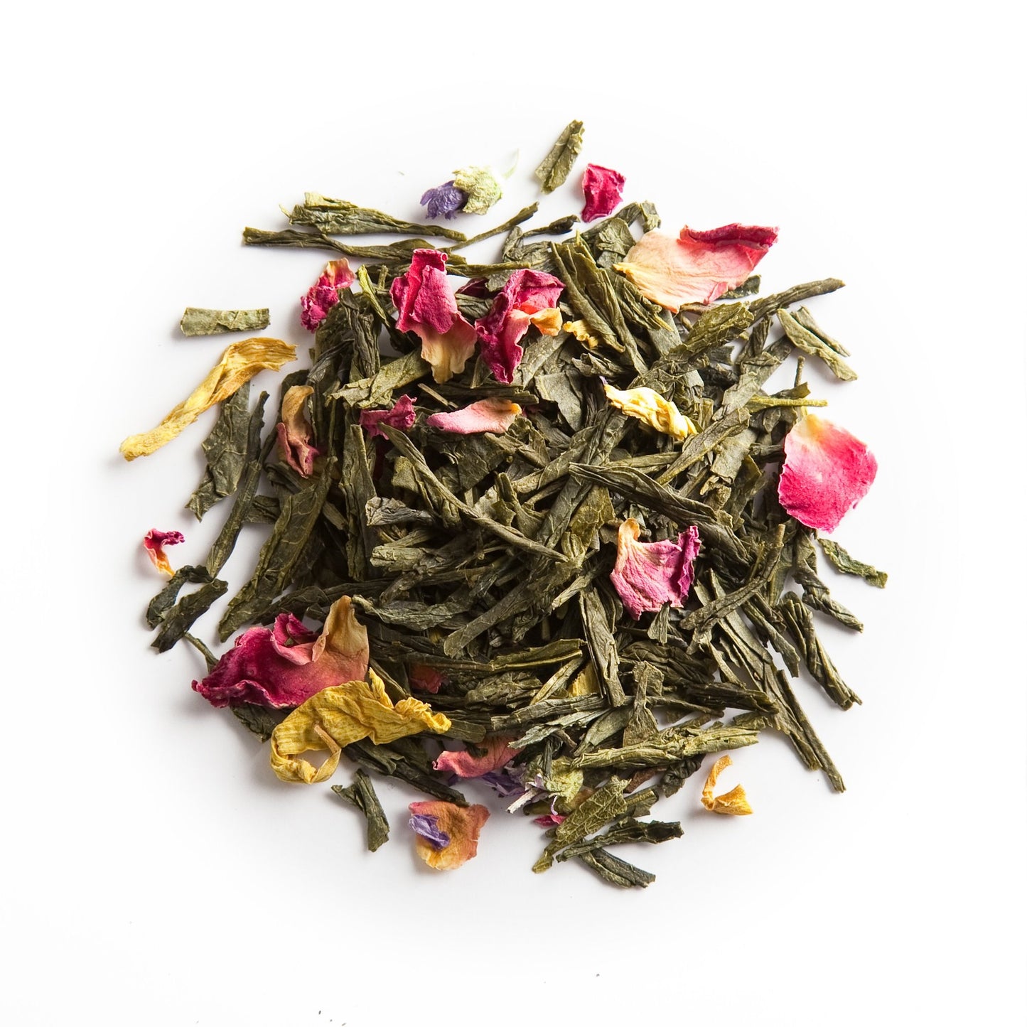 Palais Des Thés - Hammam Green Tea, Rose & Red Berries - Enhanced Tea Bags, Serves 20 Cups