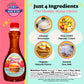 Scrummy Sweet & Buttery Sugar Free Pancake Syrup - Zero Sugar, 0g Net Carbs, Diabetic Friendly, Keto Certfied Breakfast Syrup fo