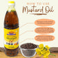 Rani Mustard Oil (Kachi Ghani) 169 Ounce (5 Liter) NON-GMO | Gluten Free | Vegan | 100% Natural | Kosher