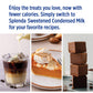 SPLENDA Reduced Calorie Sweetened Condensed Milk, No Sugar Added, 14 Ounce Can (Pack of 2)