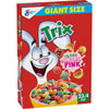 Trix Fruity Breakfast Cereal, 6 Fruity Shapes, Whole Grain, Giant Size, 23.4 Oz