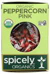 Spicely Organic Peppercorn Pink Whole 0.15 Ounce Ecobox Certified Gluten Free
