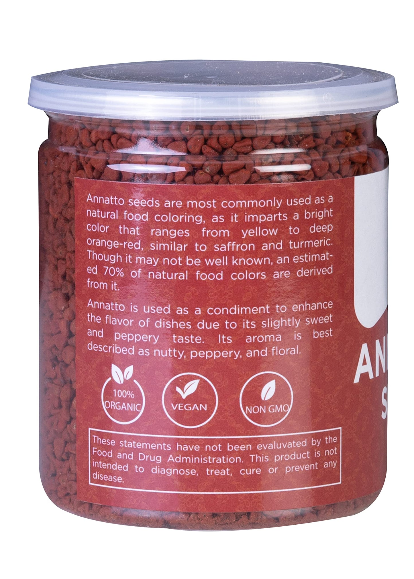 Annatto Seeds 12Oz | 100% Pure And Natural | Bixa Orellana/Achiote/Semillas De Annatto For Seasoning & Rubs By Yogi'S Gift
