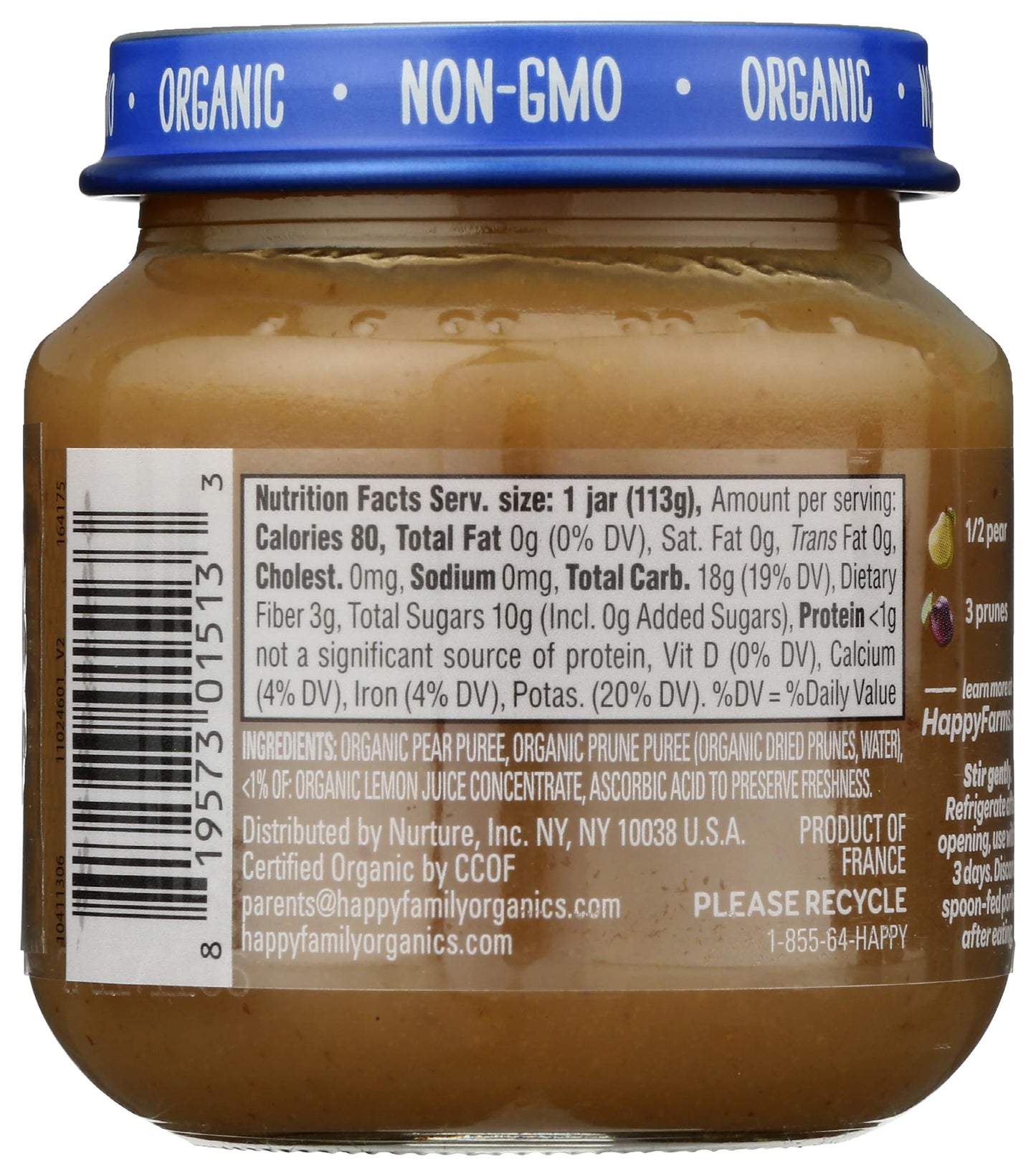 Og2 H B Cc Pear Prn Stg2 ( 6 X 4 Oz   )