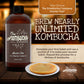 The Kombucha Company Large Kombucha Scoby with 16oz Starter Tea & Brewing Guide - Makes One Gallon at Home
