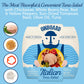 Onboard Ready To Eat Italian Tuna Salad - Tuna Snacks With Beans, Chickpeas, Peas & Peppers - High-Protein Mediterranean Salad (5.64 Oz, Pack Of 6)