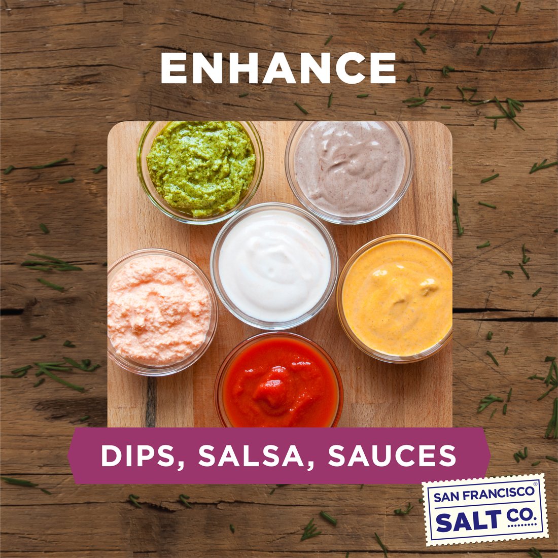 Organic Himalayan Garlic Salt - 2 lb. Extra-Fine Bulk Bag by San Francisco Salt Company