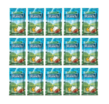 Hidden Valley Ranch Dressing - Bundle of 15 Packets - Perfect for a Variety of Uses - Goes on Anything - Classic Flavor that Generations have Loved