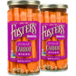 Fosters Pickled Carrots in a Jar, Original, 16oz, 2 Pack, Traditional Pickled Carrot Sticks Recipe for over 40 years, Low Calor