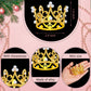15 Pieces Crown Cake Topper Mini Crown Mini Crown Cake Topper Princess Cupcake Toppers Tiara Cake Topper For Women Lady Birthday