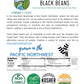 Black Beans | 25 Lbs | Emergency Food Storage Bucket | Non-Gmo | Vegan | Bulk