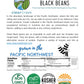 CLEAR CREEK Black Beans | Non-GMO, Vegan, Kosher | 8 LB (2-4 lb bags) | Dry Frijoles Negros