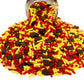 Mystic Sprinkles The Big Football Game Jimmy Mix 3Oz Bottle (Red & Yellow Sprinkle Mix 3Oz)