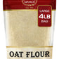 Spicy World Whole Grain Oat Flour - Non-GMO, 64 Ounce (4 Pound) Bag