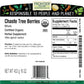 Frontier Co-Op Chaste Tree Berries Whole, Certified Organic, Kosher | 1 Lb. Bulk Bag | Vitex Agnus-Castus L.