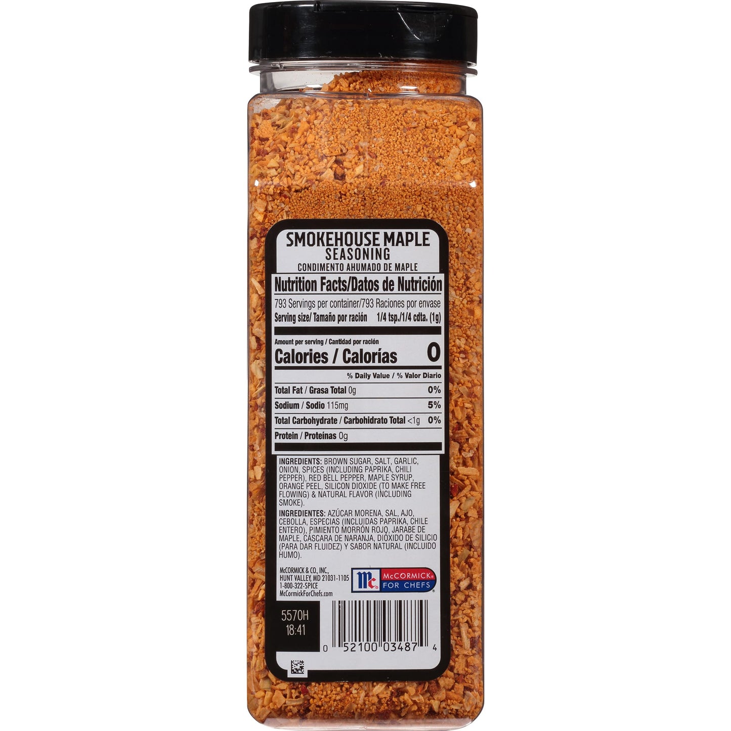 McCormick Grill Mates Smokehouse Maple Seasoning, 28 oz - Perfect for Pork, Chicken, and Burgers