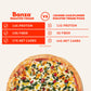 Banza Roasted Veggied Frozen Pizza from Chickpeas - High Protein, Gluten Free, 10.9oz