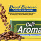 CAFE AROMA Decaf Dark Roast Espresso Ground Coffee, Cuban Style, Vacuum Sealed, 8.8oz, 4-Pack