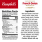 Campbells Condensed French Onion Soup, 10.5 oz Can, Pack of 1