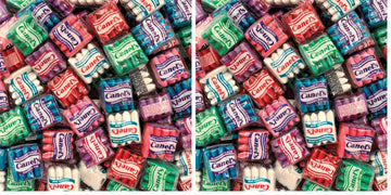 Canels Original Chewing Gum - 2 Pound Bulk Pack (About 180 Count) - Assorted Flavors (Pack of 2)