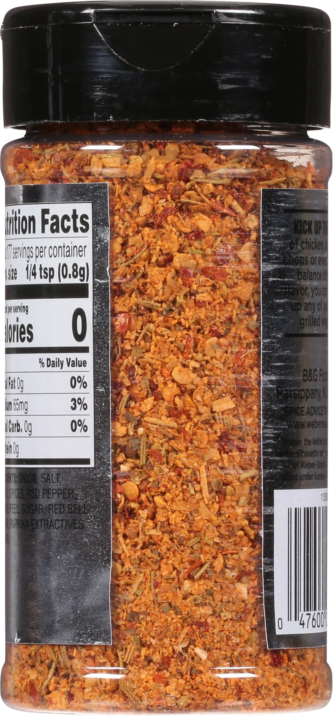 Weber Kick'N Chicken Seasoning, 5 Ounce Shaker
