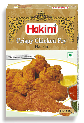 Hakim IndiaS 1St Authentic Mughlai CRP. Chicken Fry Masala - Pack of 12-50 Grams Each
