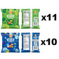 Lays Veggie Poppables  Gluten Free Snacks Variety Pack  0.5 Oz (Pack of 21)