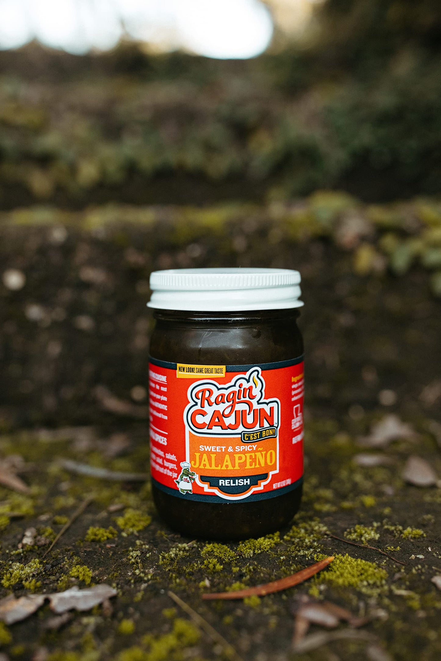 Ragin Cajun Spicy Sweet Jalapeño Relish - 12 oz - Pack of 1 - Flavorful Heat for Meals