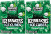 ICE BREAKERS Ice Cubes Spearmint Sugar Free Chewing Gum Bottles, 3.24 oz (6 Count, 40 Pieces) (Pack of 2)